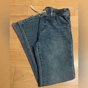 Gap Boys Pull-On Straight Slim Jeans, Size L, Light Wash